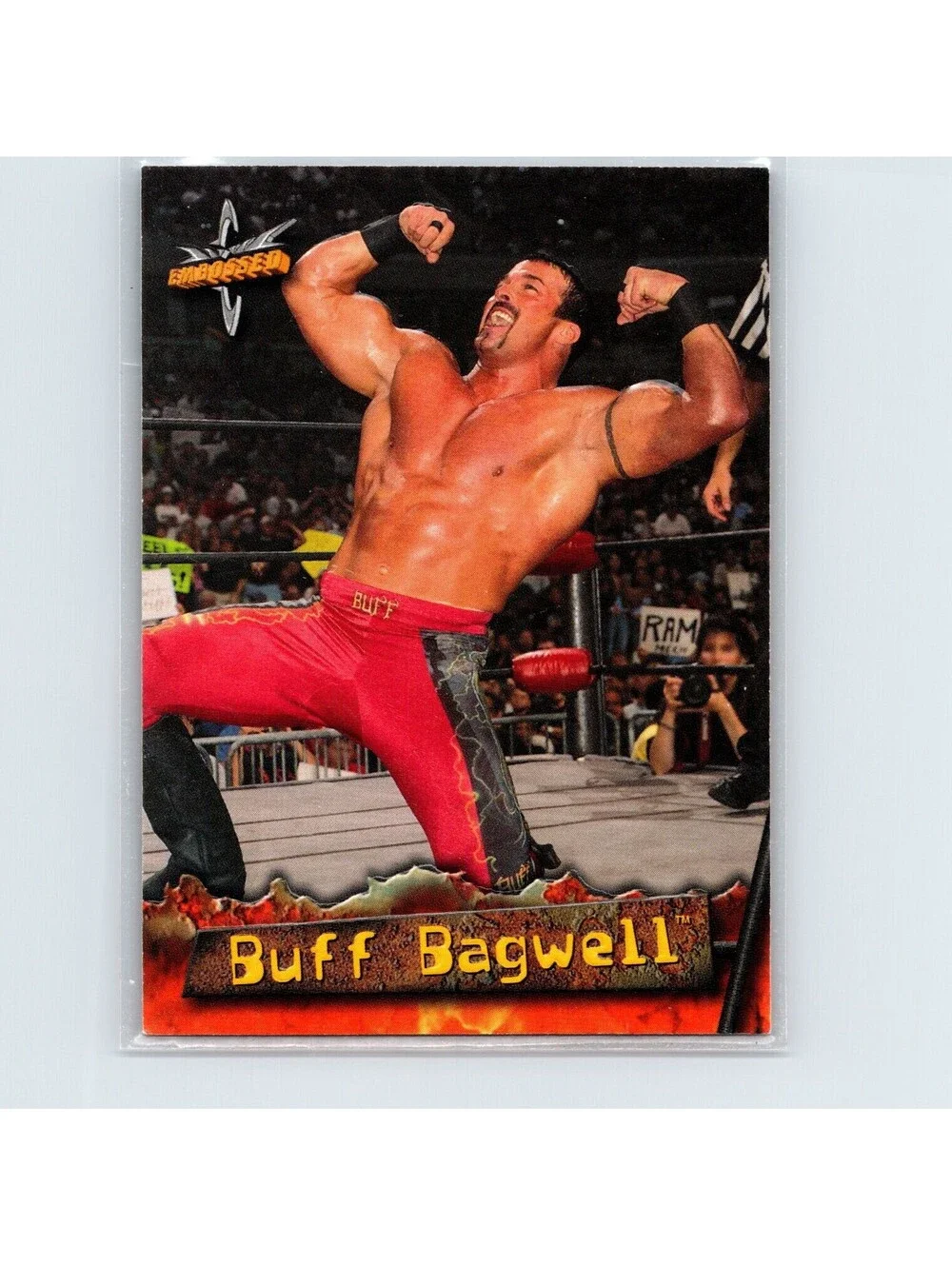 1999 Topps WCW Embossed Buff Bagwell #2